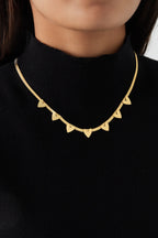 Necklace - Party Hearts - Gold