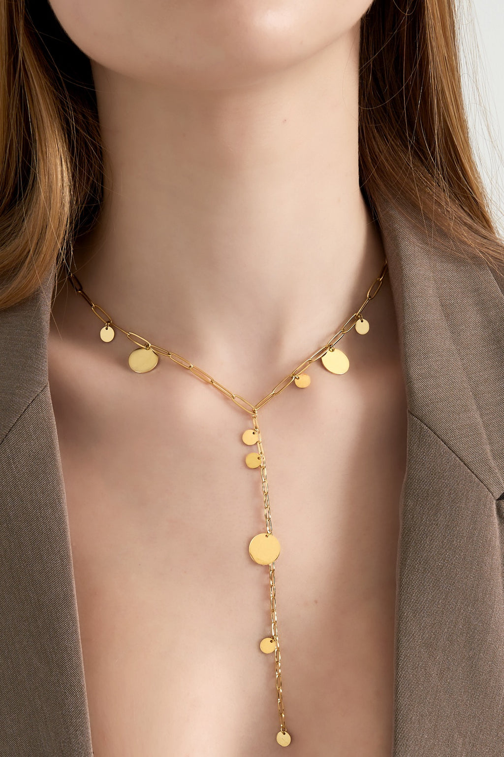 Necklace - Coins - Gold