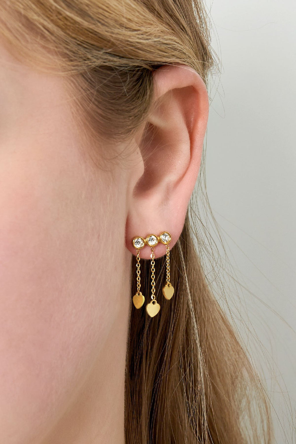 Earrings - June - Orange