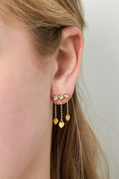 Earrings - June - Gold