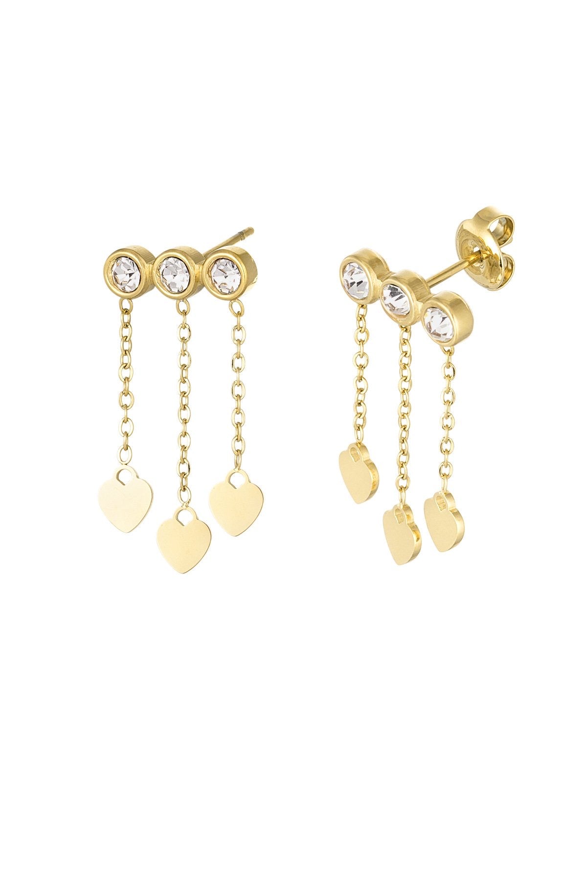 Earrings - June - Gold
