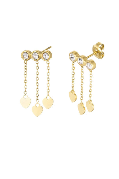 Earrings - June - Gold