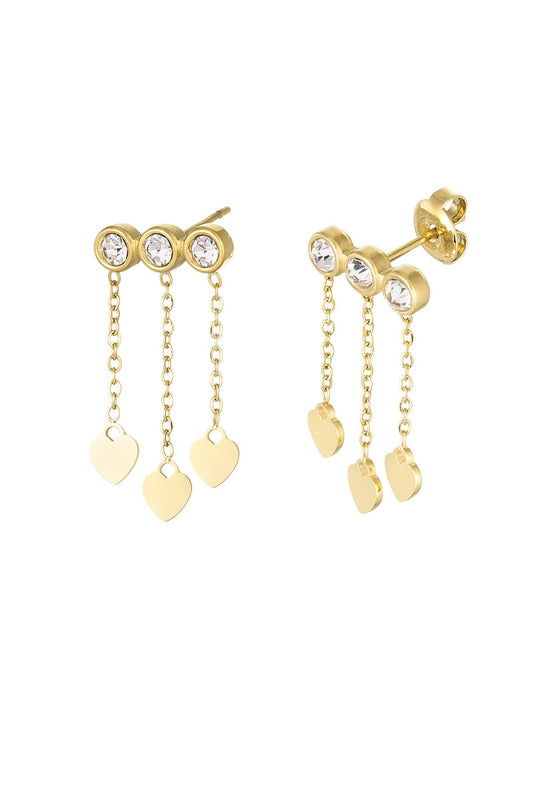 Earrings - June - Gold
