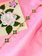 Bracelet Point-Star Green