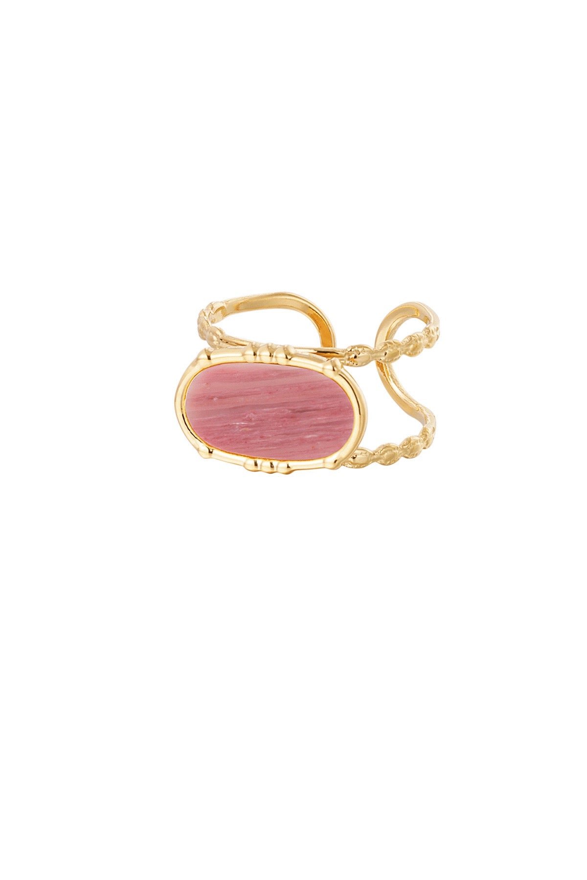 Ring Ovale - Pink