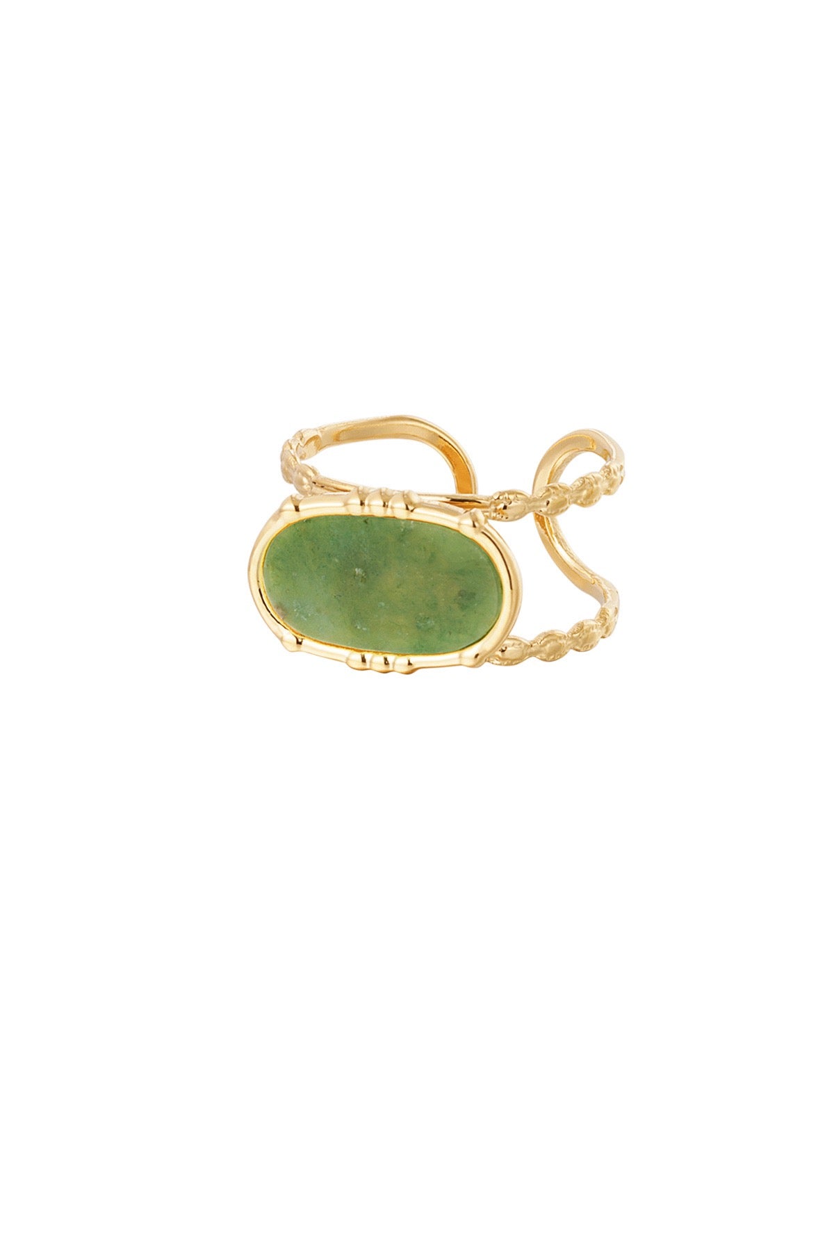 Ring Ovale - Green