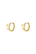 Earrings - Mini Love - Gold