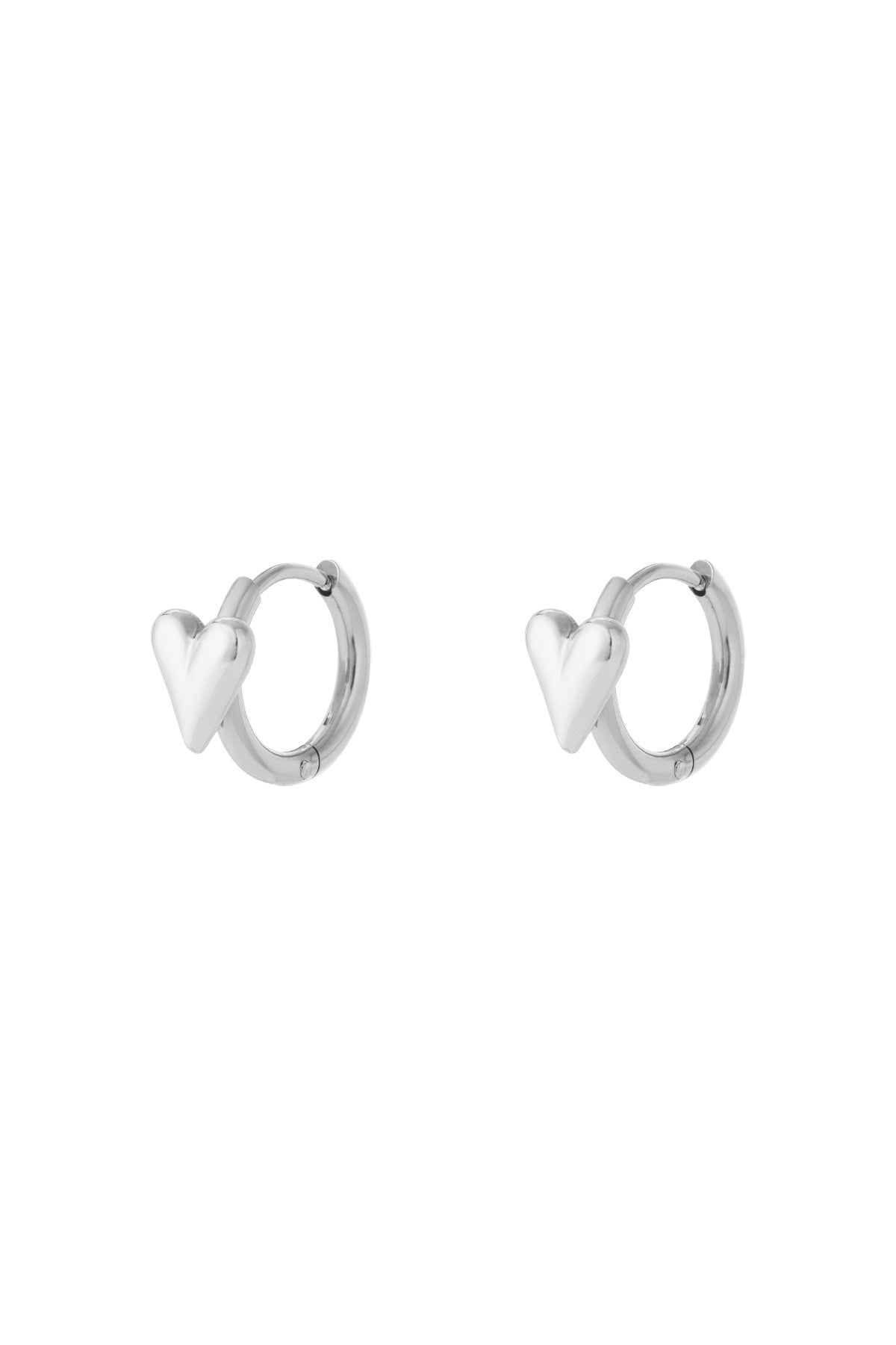 Earrings - Mini Love - Silver