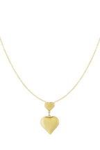 Necklace - Double Love - Gold
