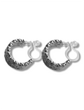 Clip on Earrings - Comfort meets fashion - silver